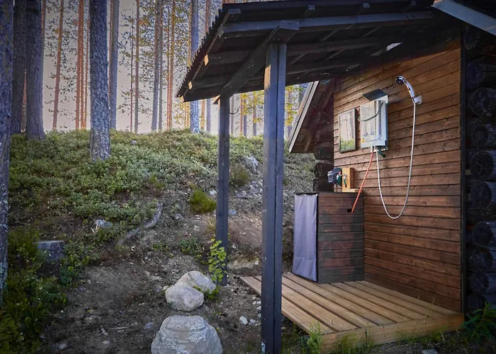 Tente de luxe Capture Nordic Wilderness Camp - Baumzelt Ilomantsi